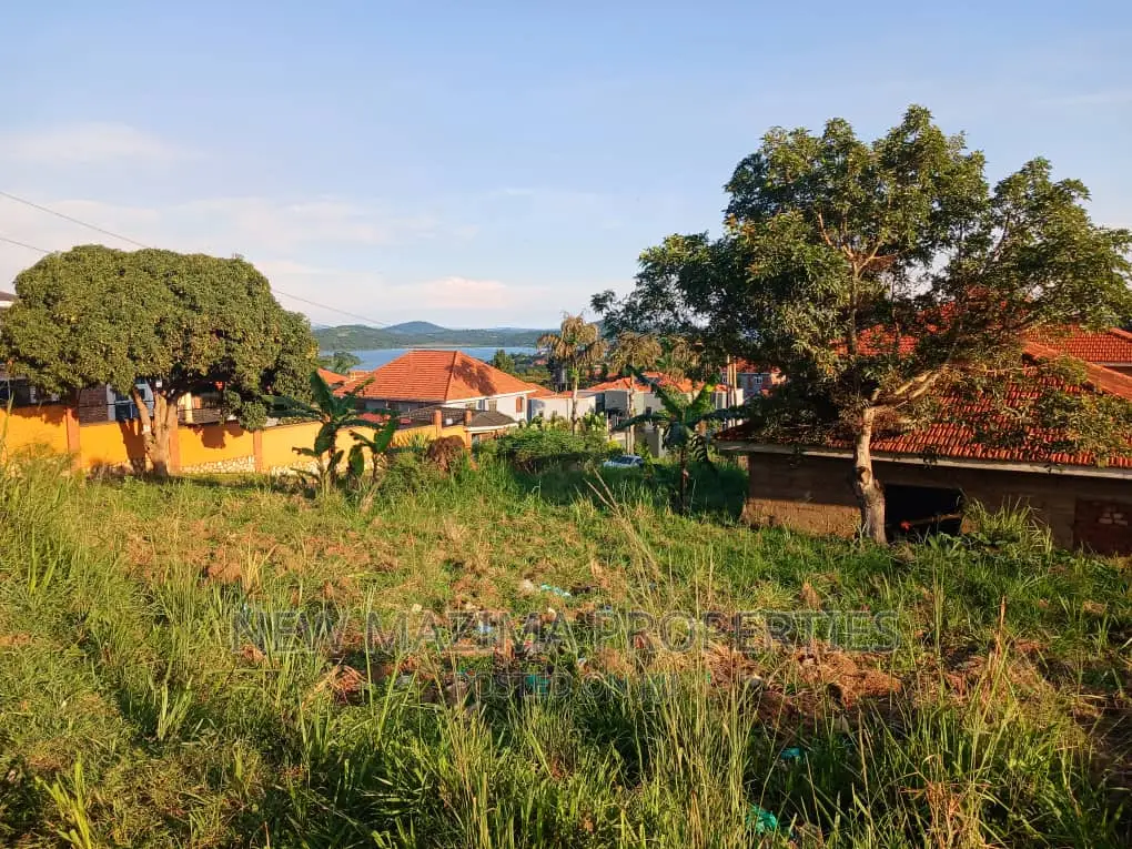 Beautiful Plot With Very Clear Lake View Quick Sale Buziga in Central Division