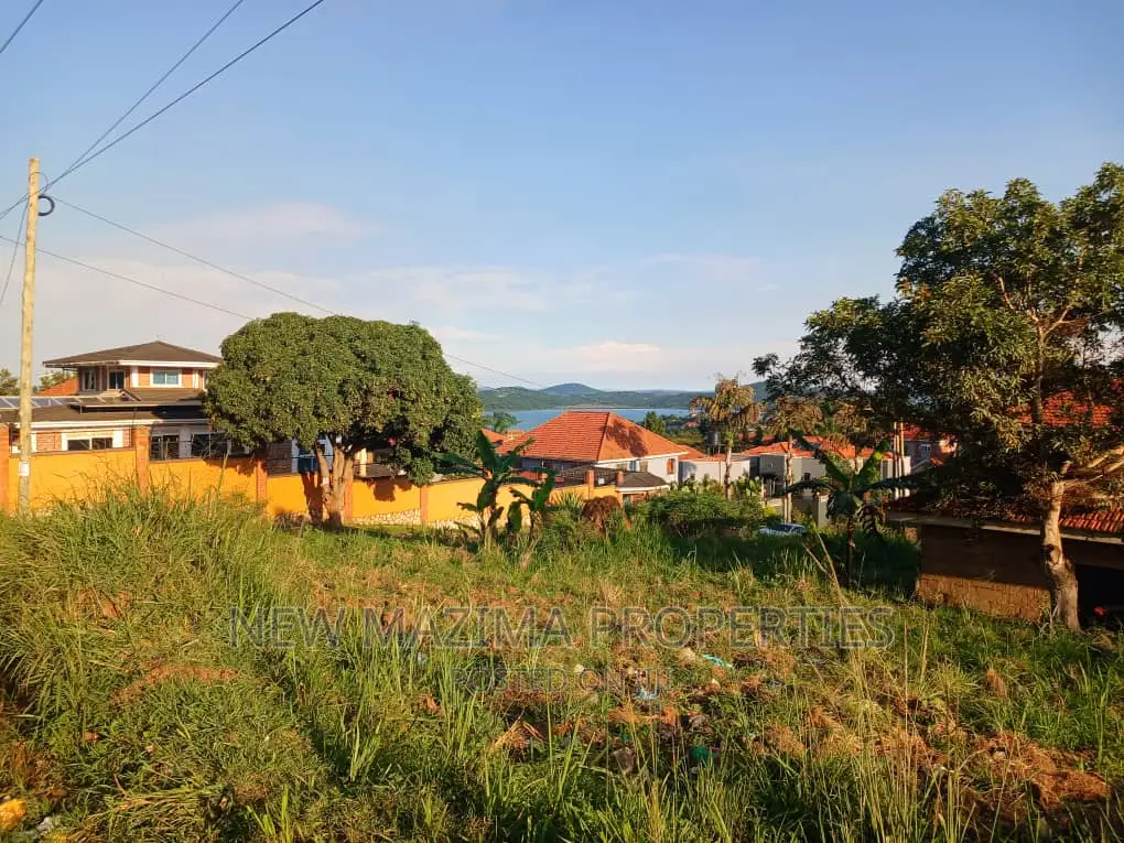 Beautiful Plot With Very Clear Lake View Quick Sale Buziga in Central Division