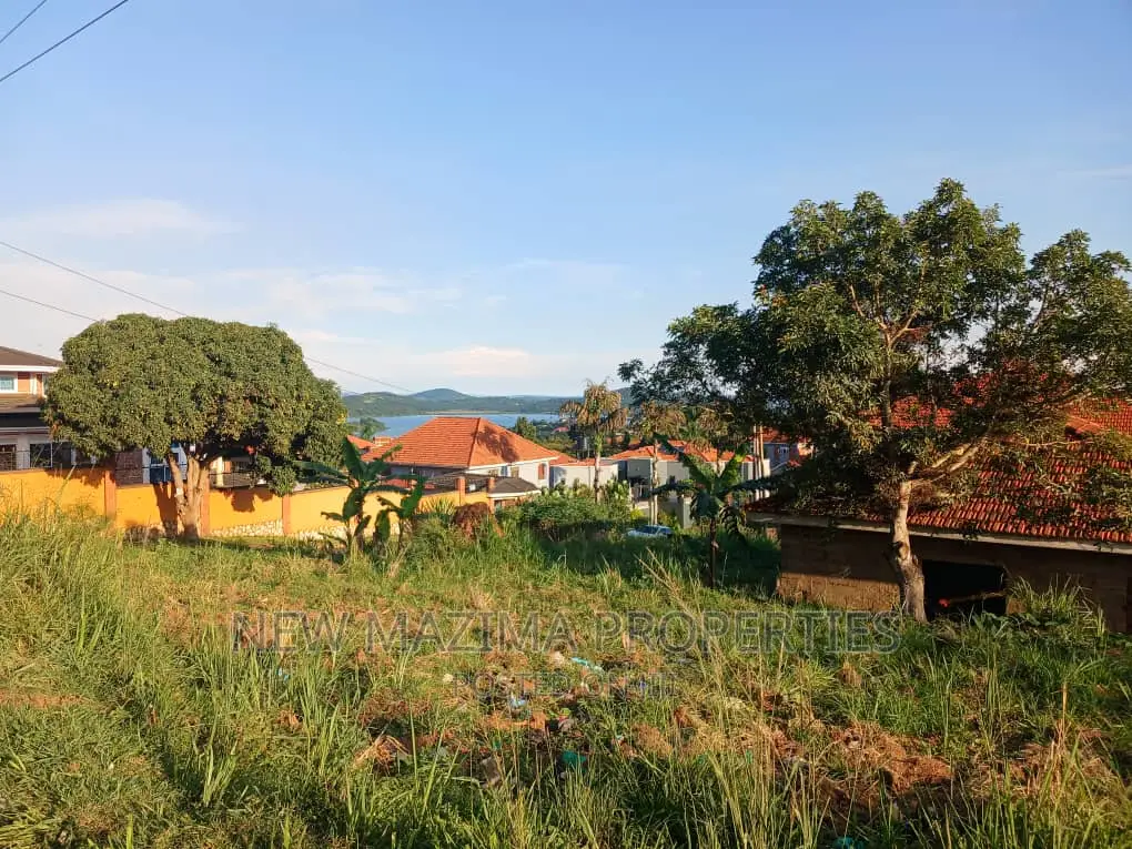 Beautiful Plot With Very Clear Lake View Quick Sale Buziga in Central Division
