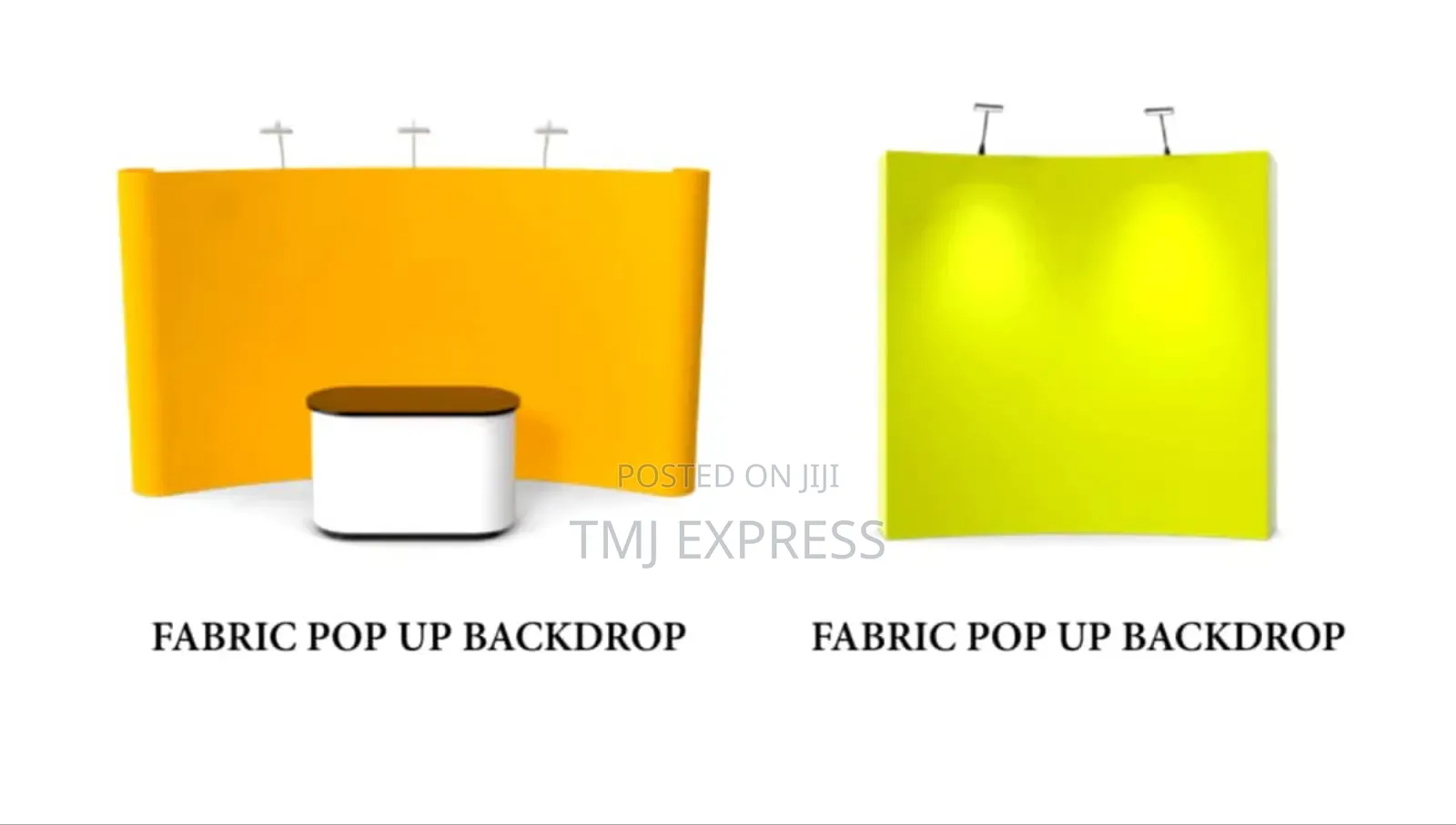Fabric Pop Up Backdrop Stands for Hire Per Day in Nakawa