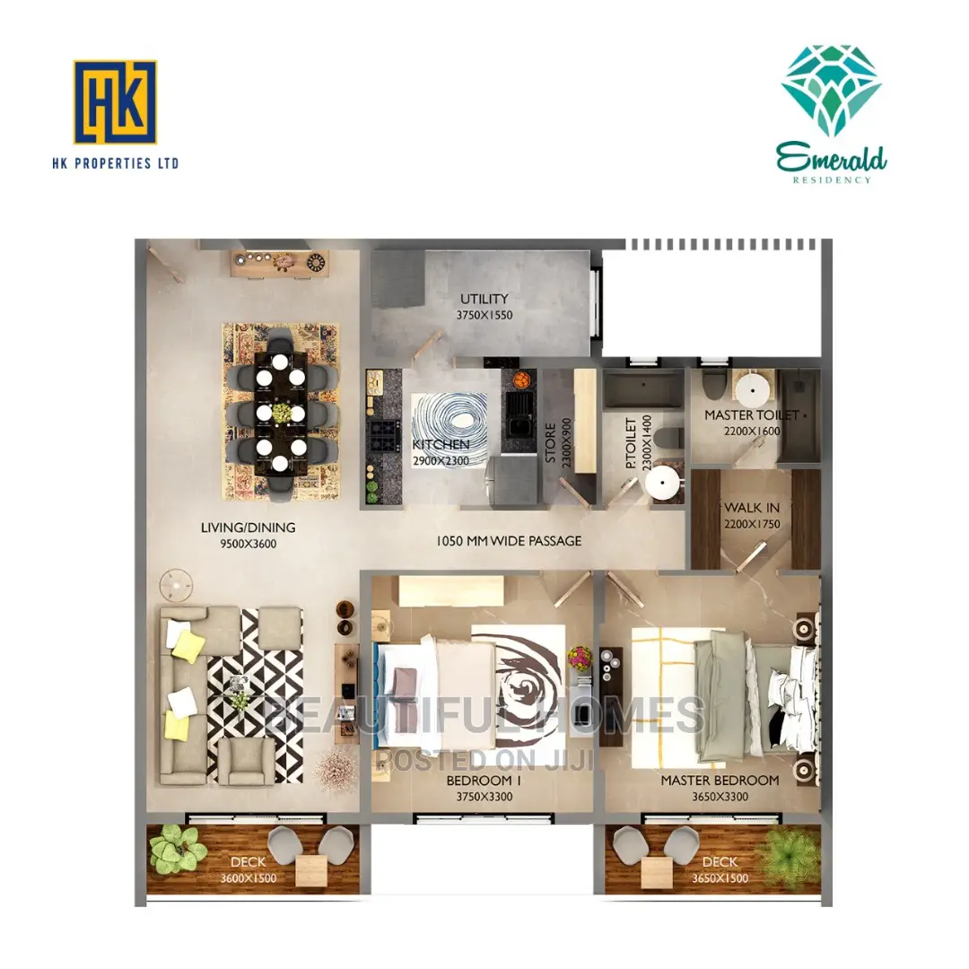 Furnished 3bdrm Condo in Mutungo With View, Central Division for Sale in Central Division