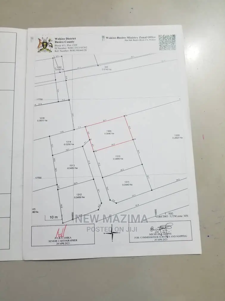 Arleady Private Mile Titled Plot Onquicksale in Kitende Sisa in Central Division