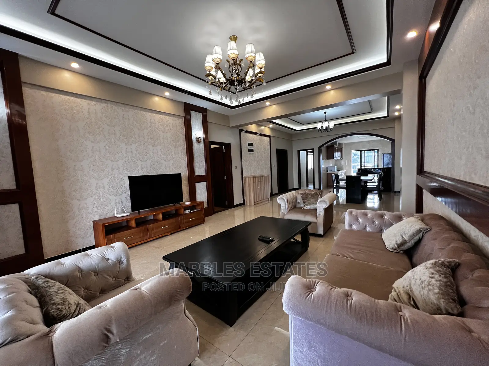 Furnished 3bdrm Apartment in Naguru, Central Division for rent in Central Division