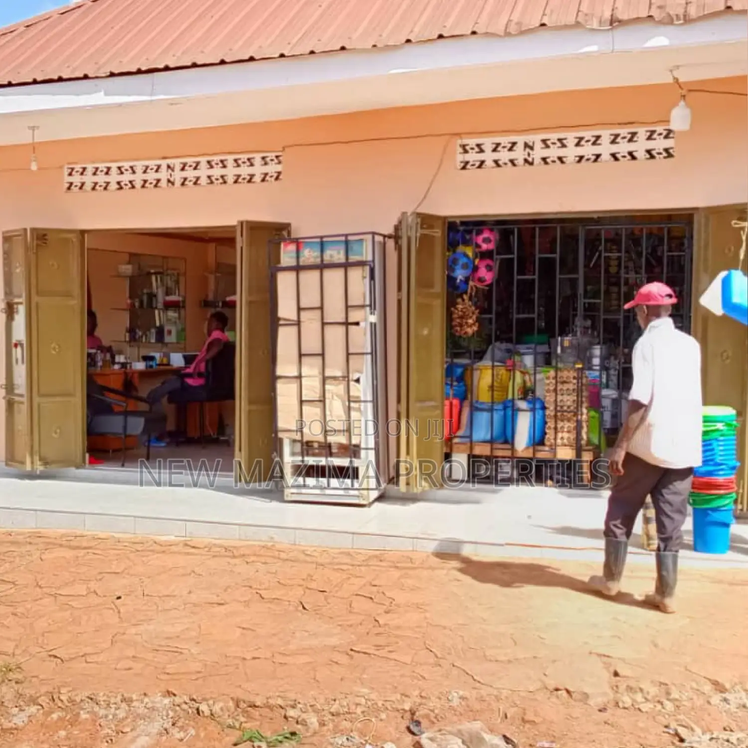 Two Very Busy Commercial Shops on Quick Sale in Bulenga in Division A