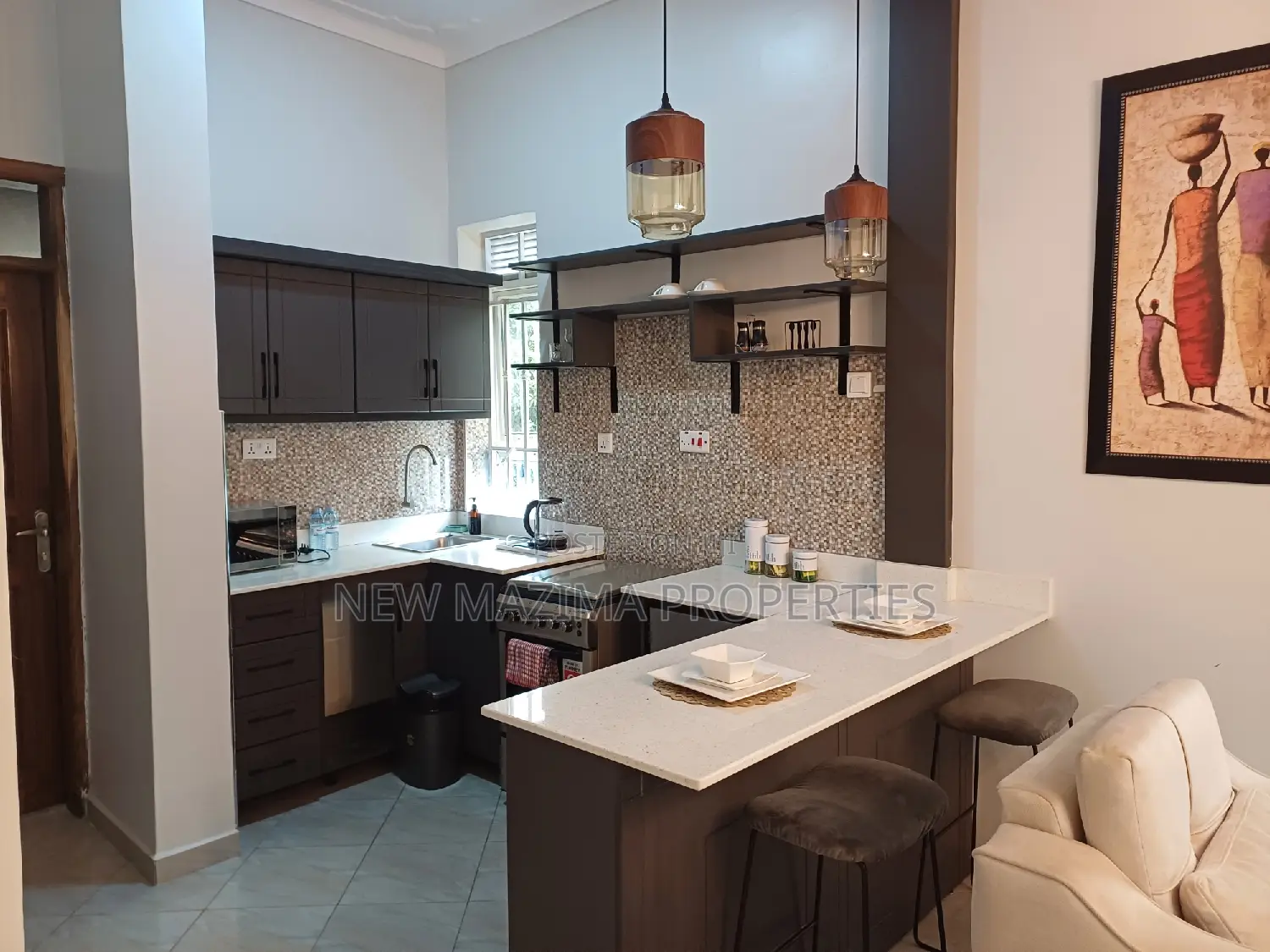 Furnished 1bdrm Apartment in Muyenga Heights, Division A for rent in Division A