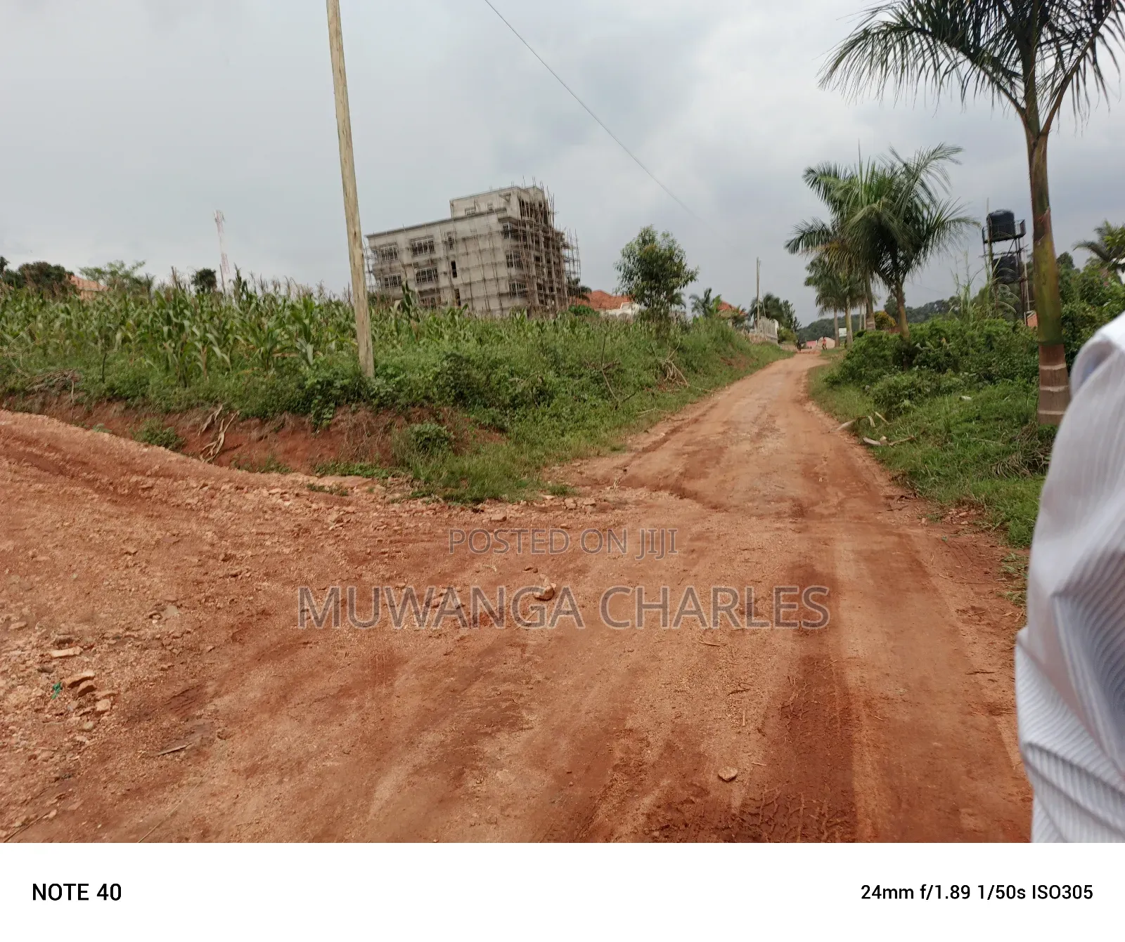 100by100ft Plot for Sale in Nangabo in Nangabo