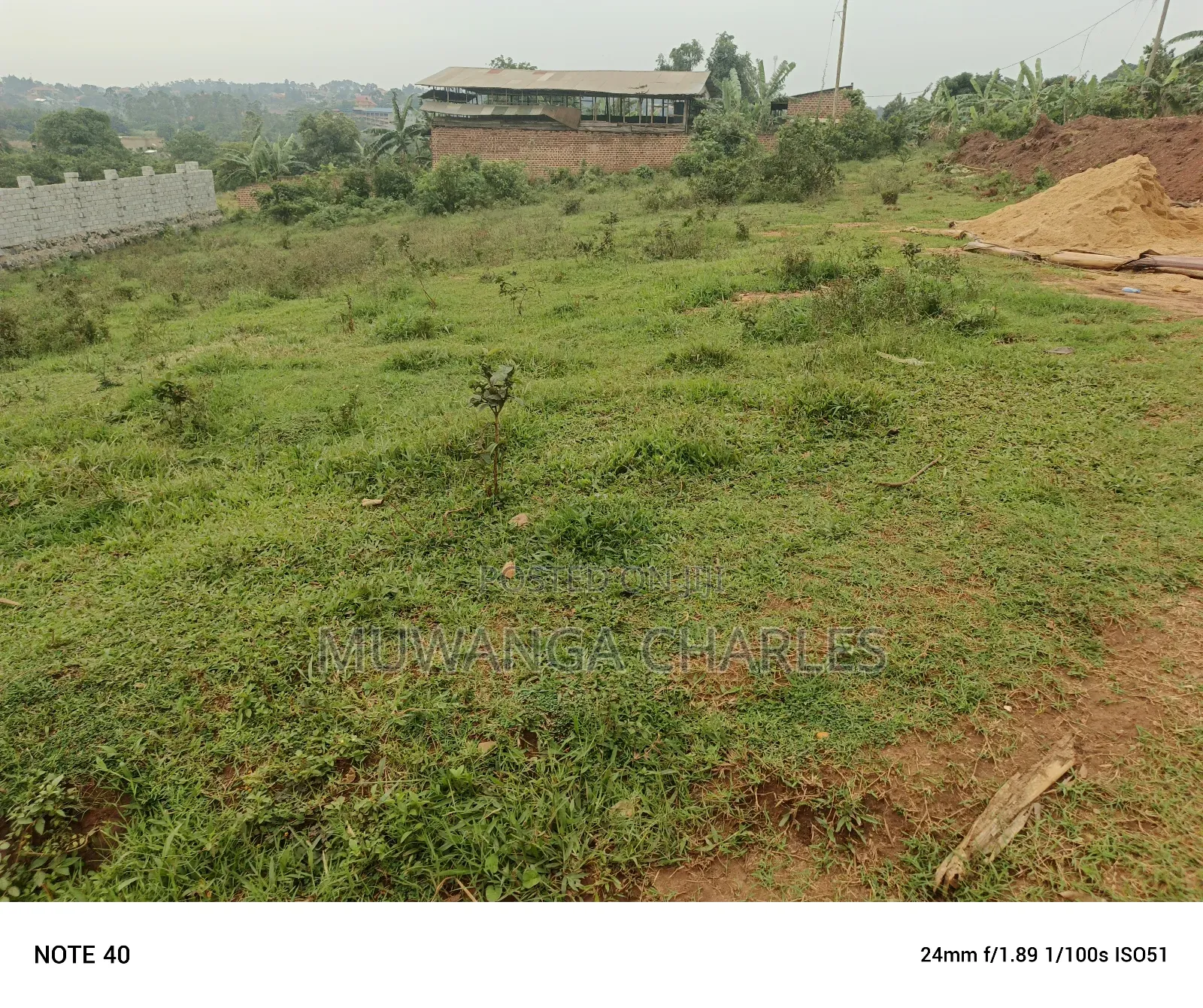 100by50ft Plot for Sale in Masoli in Wakiso / Wakiso