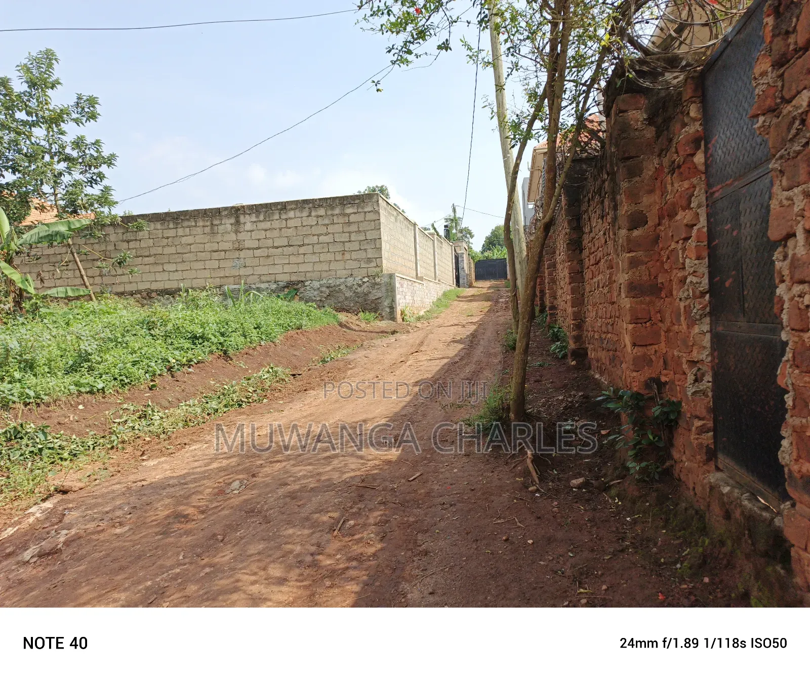 100by50ft Plot for Sale in Buwate in Wakiso / Wakiso