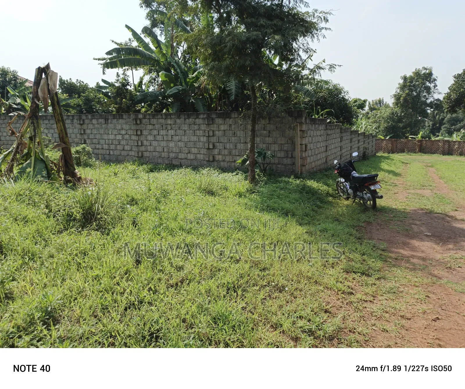 100by60ft Plot for Sale in Magere in Wakiso / Wakiso