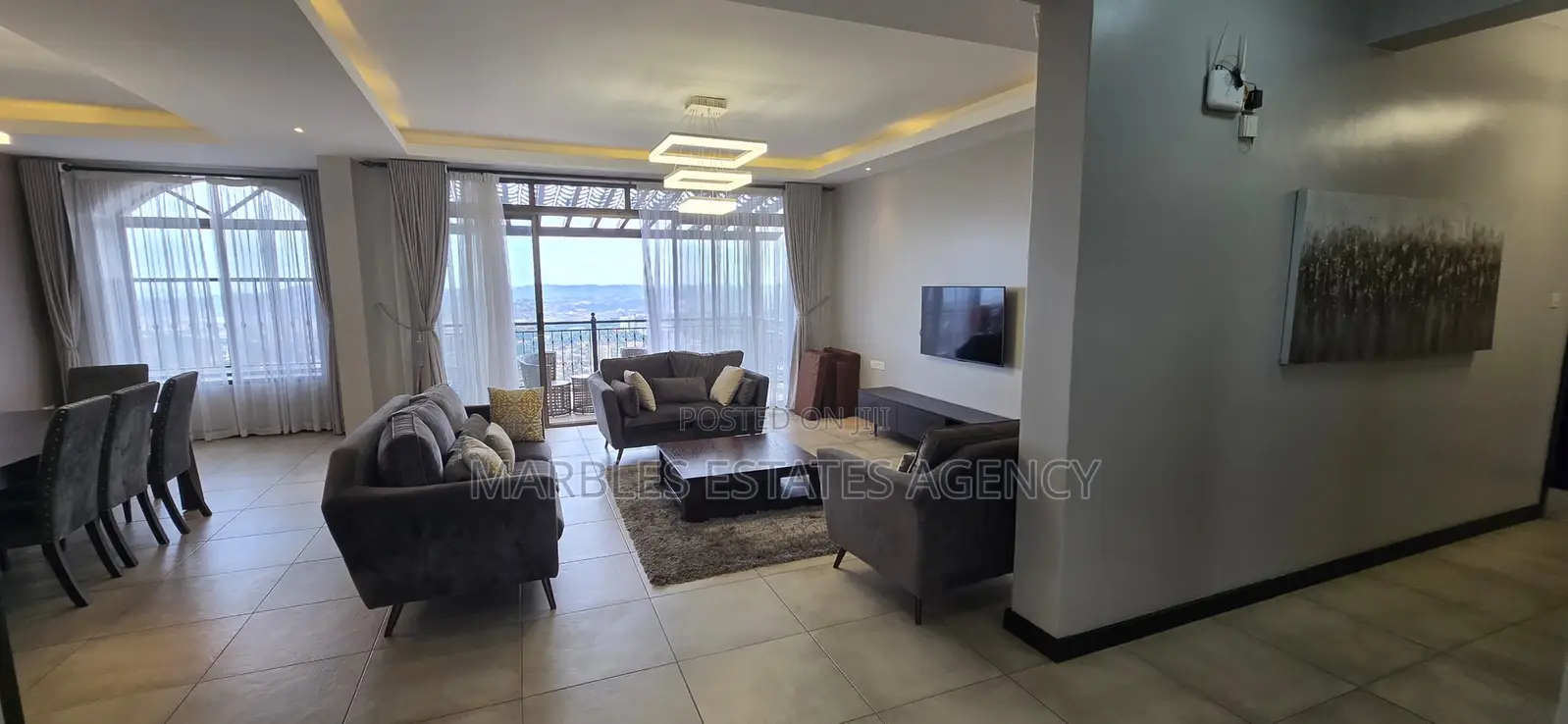 Furnished 3bdrm Apartment in Naguru, Central Division for rent in Central Division