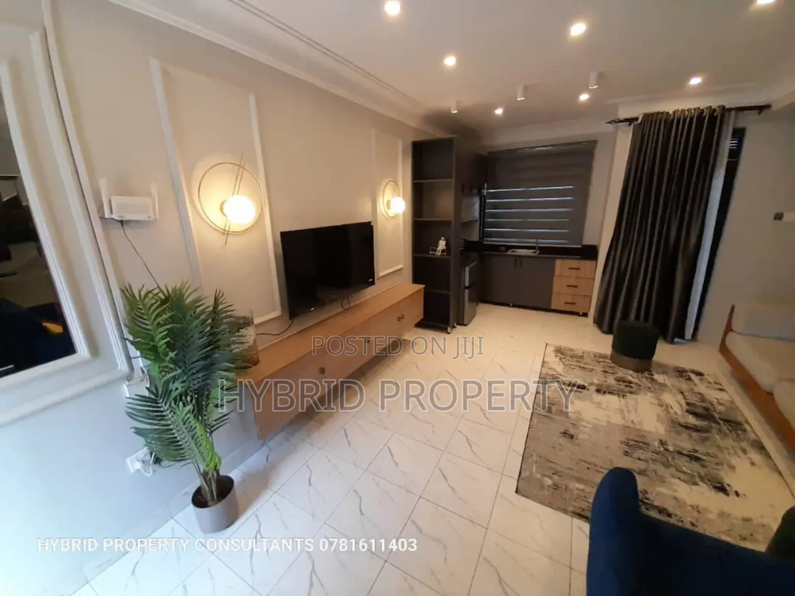 Furnished 2bdrm Apartment in Nansana Along for rent in Wakiso / Wakiso