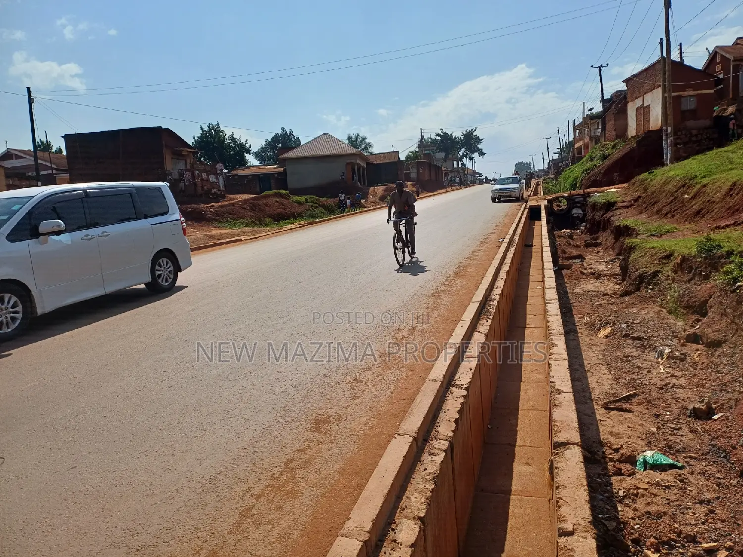 Very Commercial Plot Measuring Directly on Tarmac Road in Division A