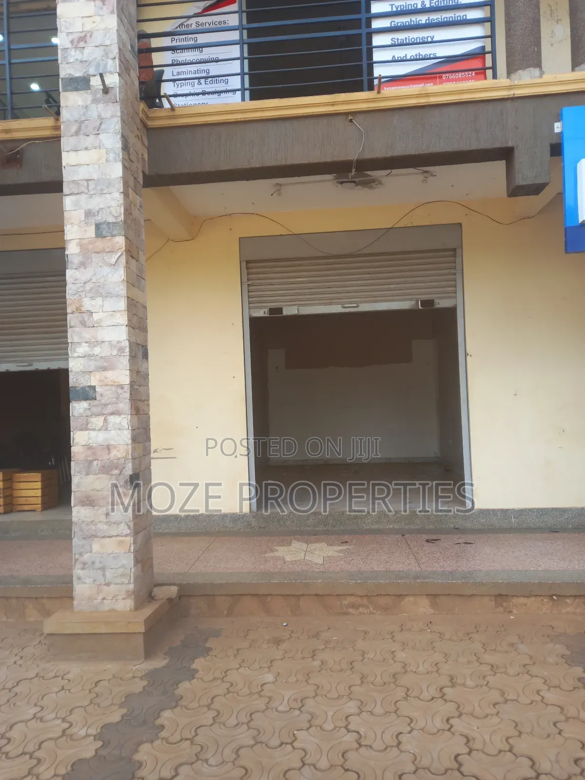 New Empty Shop for Rent in Kireka on Namugongo Road. in Central Division