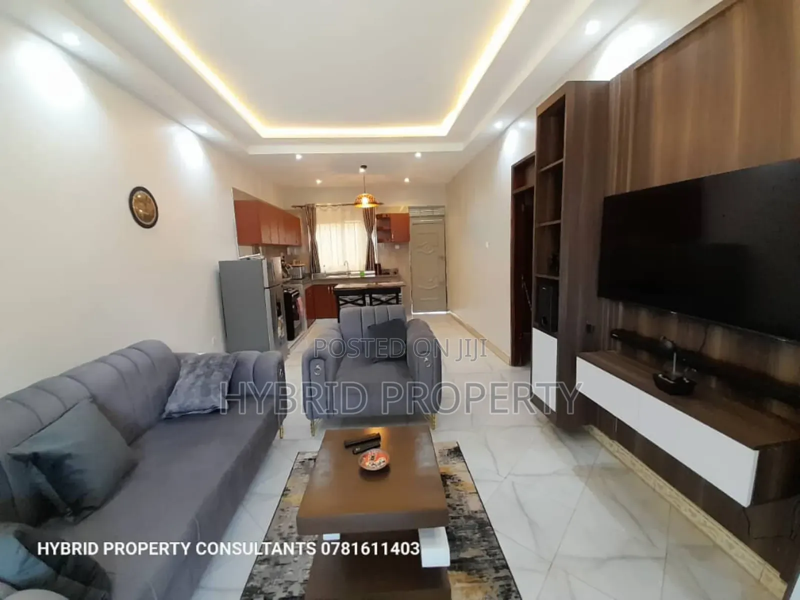 Furnished 2bdrm Apartment in Wakiso Town Along for rent in Wakiso / Wakiso