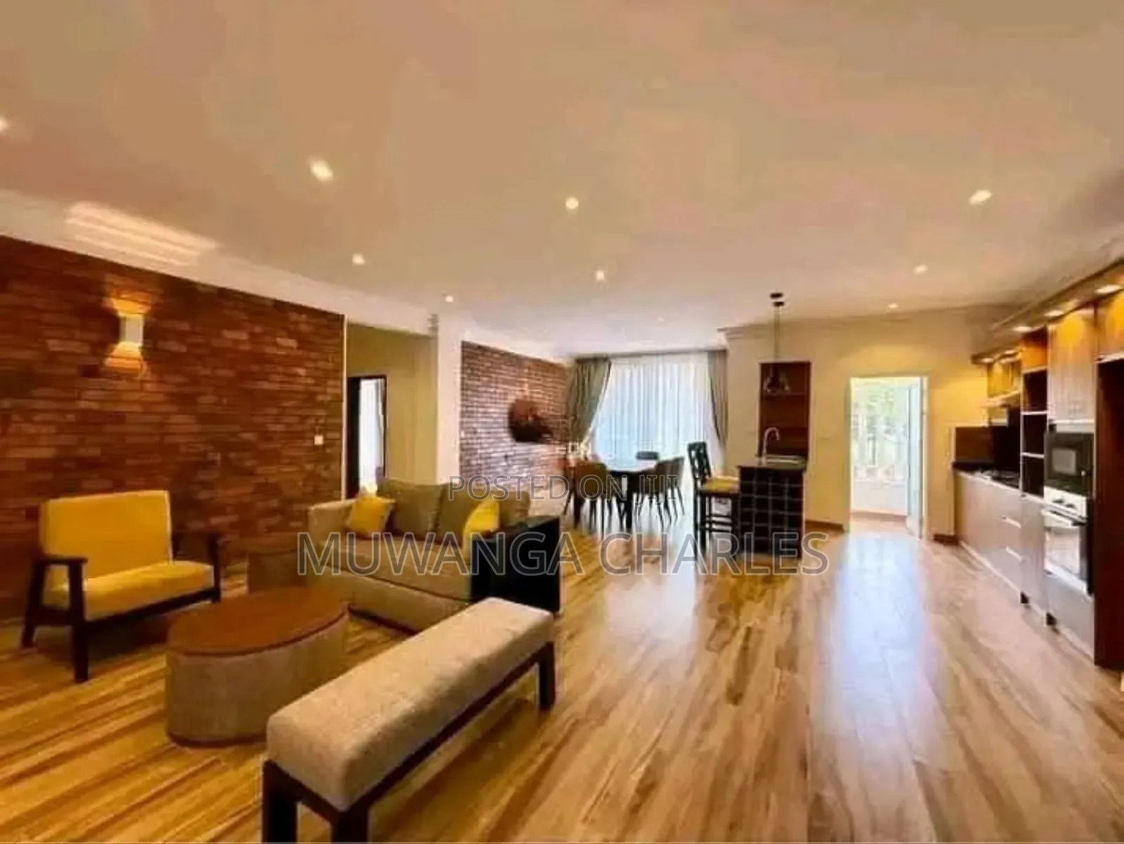 Furnished 3bdrm Apartment in Fs Properties Ltd, Nakawa for rent in Nakawa