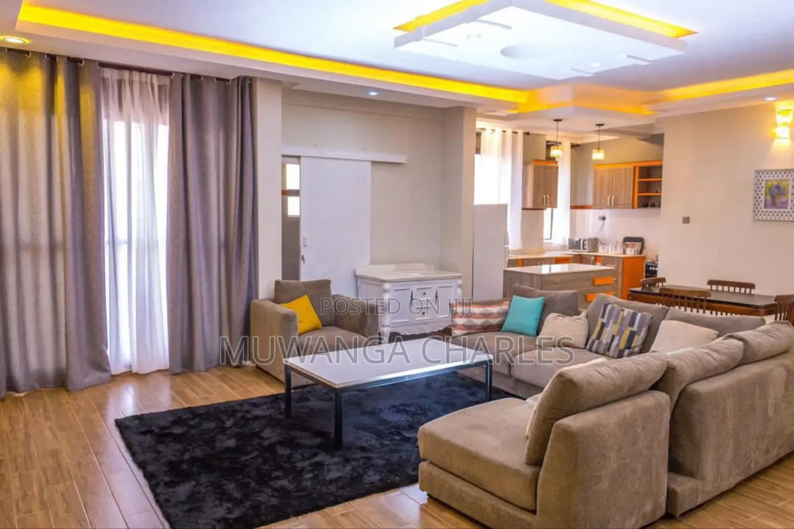 Furnished 3bdrm Apartment in Fs Properties Ltd, Nakawa for rent in Nakawa