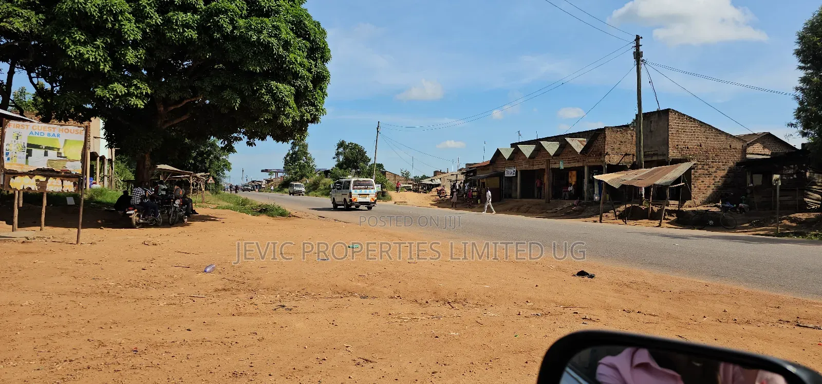 Gobero Highway Tarmac View Plots on Sale Along Hoima Road in Kakiri