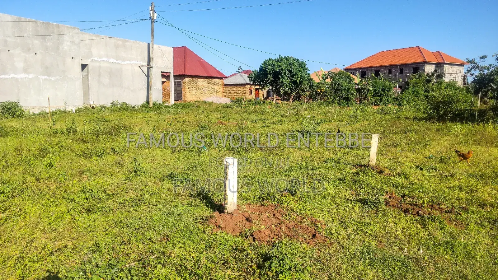 Entebbe Nkumba/Kisembi Plot on Sale 50ft by 30ft in Katabi