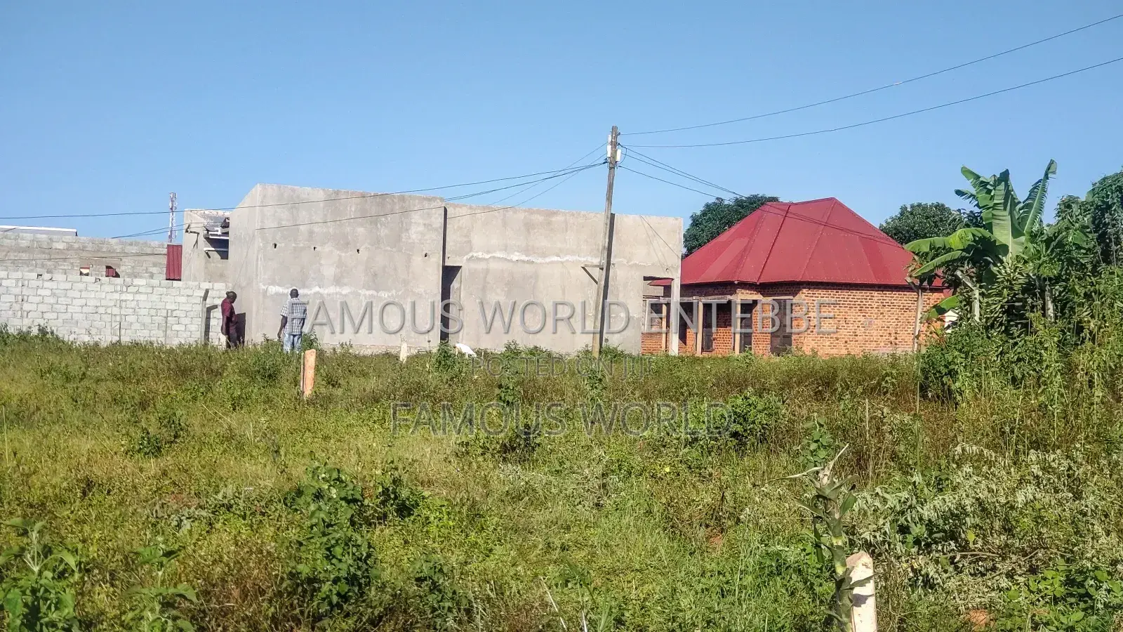 Entebbe Nkumba/Kisembi Plot on Sale 50ft by 30ft in Katabi