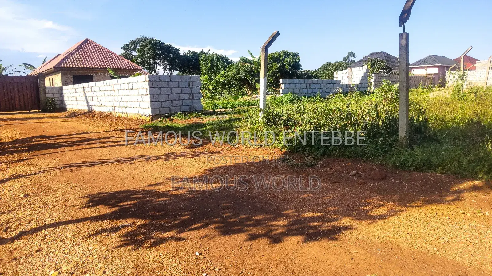 Entebbe Nkumba/Kisembi Plot on Sale 50ft by 30ft in Katabi