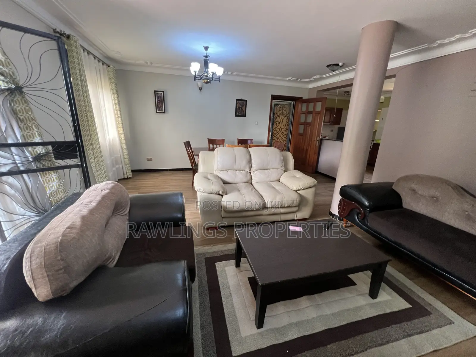 Furnished 3bdrm Apartment in Kizungu, Makindye for rent in Makindye