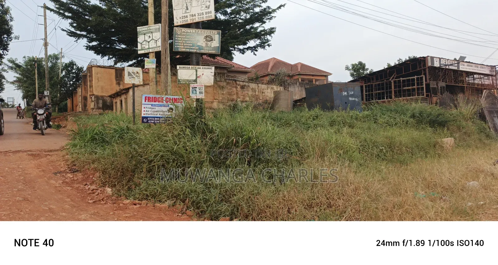 8.5decimals Commercial Land On Sale In Kira Kasangati Road in Central Division
