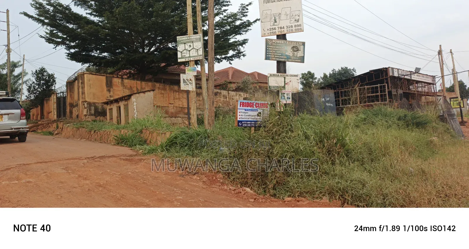 8.5decimals Commercial Land On Sale In Kira Kasangati Road in Central Division