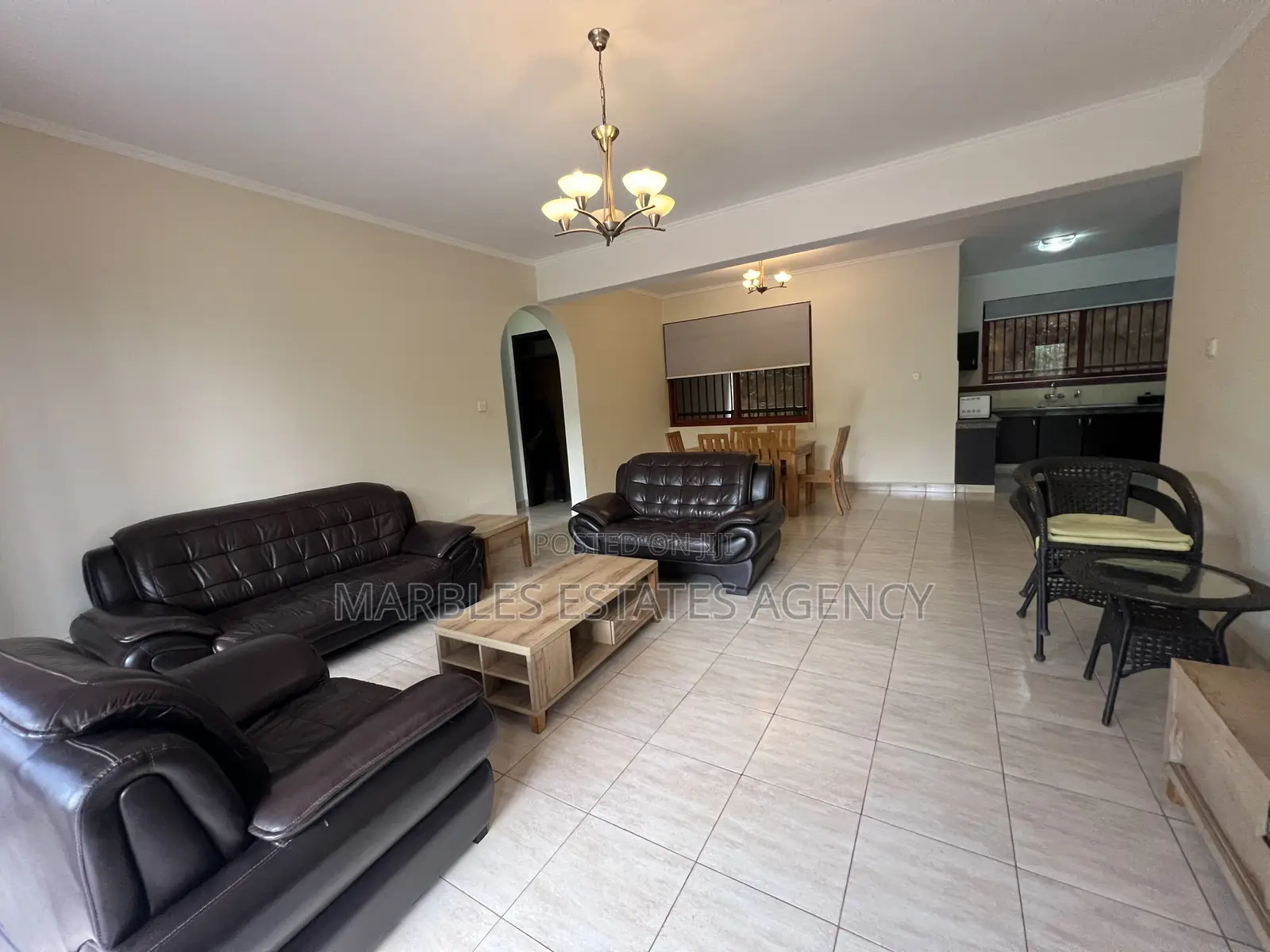 Furnished 3bdrm Apartment in Naguru, Central Division for rent in Central Division