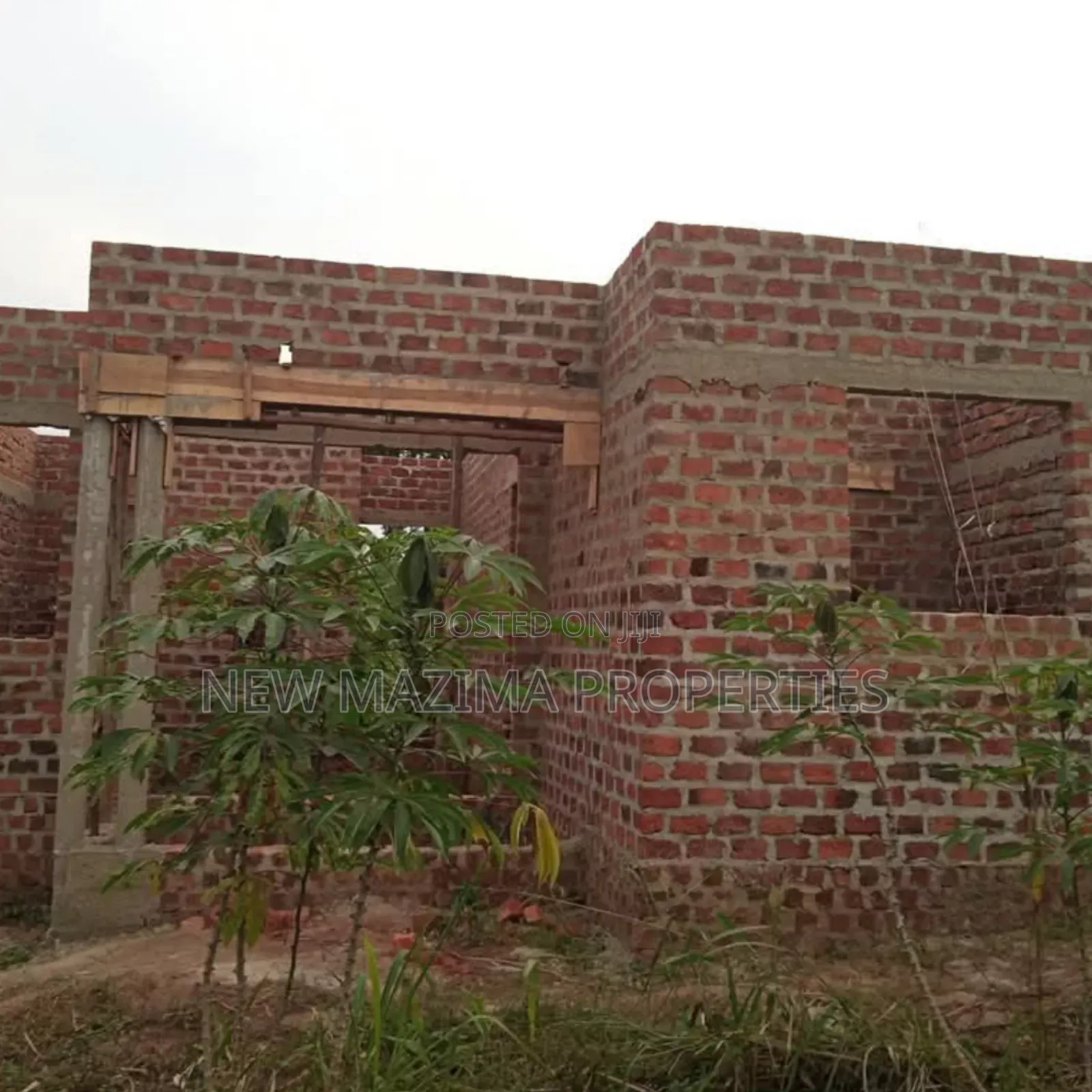 Newly Built Semi Finished Shell Home on Sale Matuga Kitungwa in Central Division