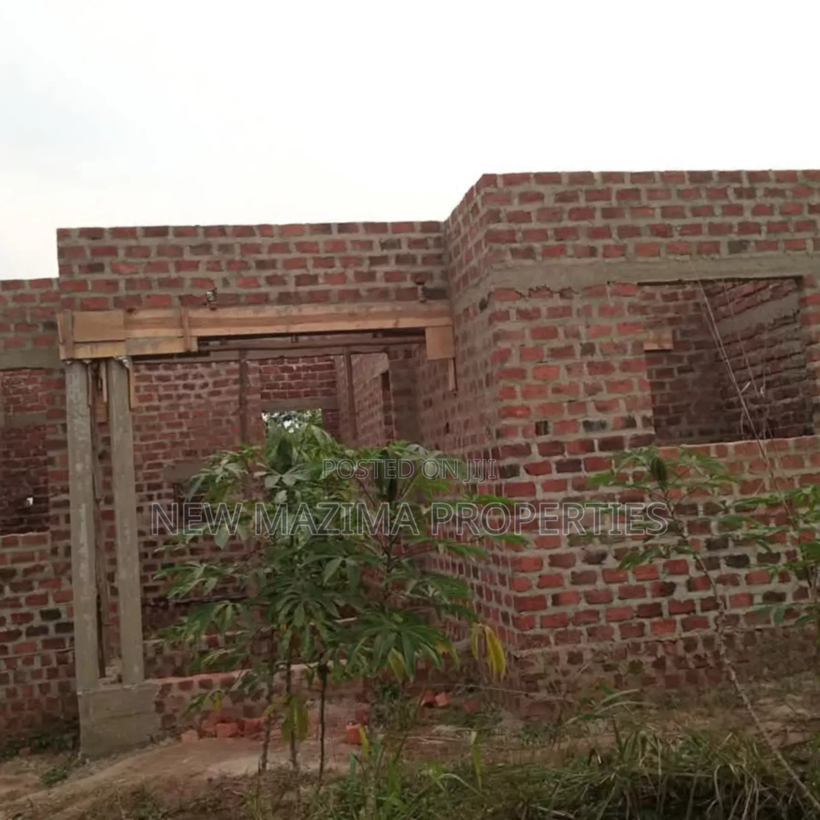 Newly Built Semi Finished Shell Home on Sale Matuga Kitungwa in Central Division