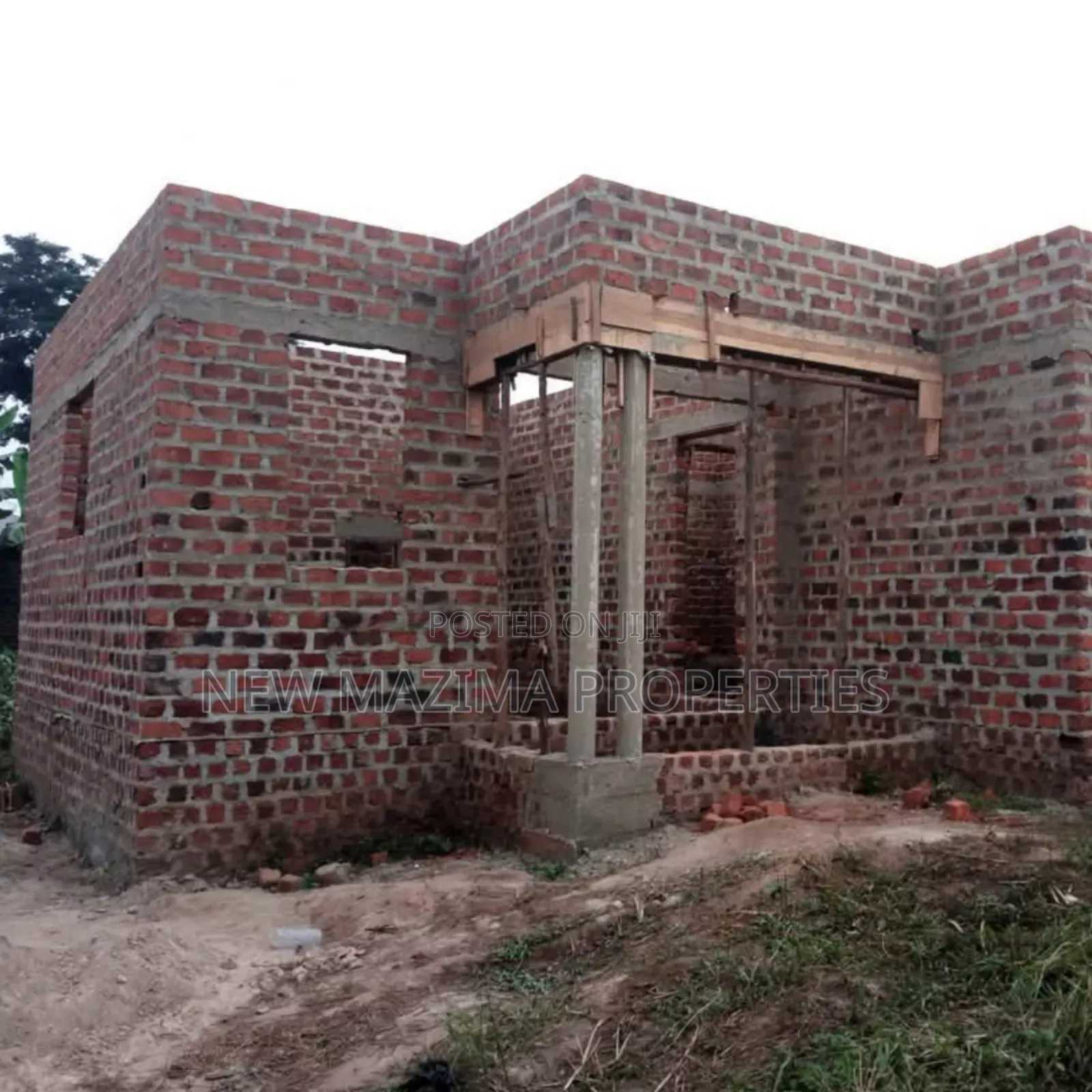 Newly Built Semi Finished Shell Home on Sale Matuga Kitungwa in Central Division