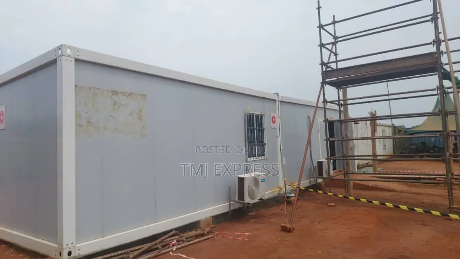 40ft Container Office , Fitted , Electrical Installations AC Units. in Nakawa