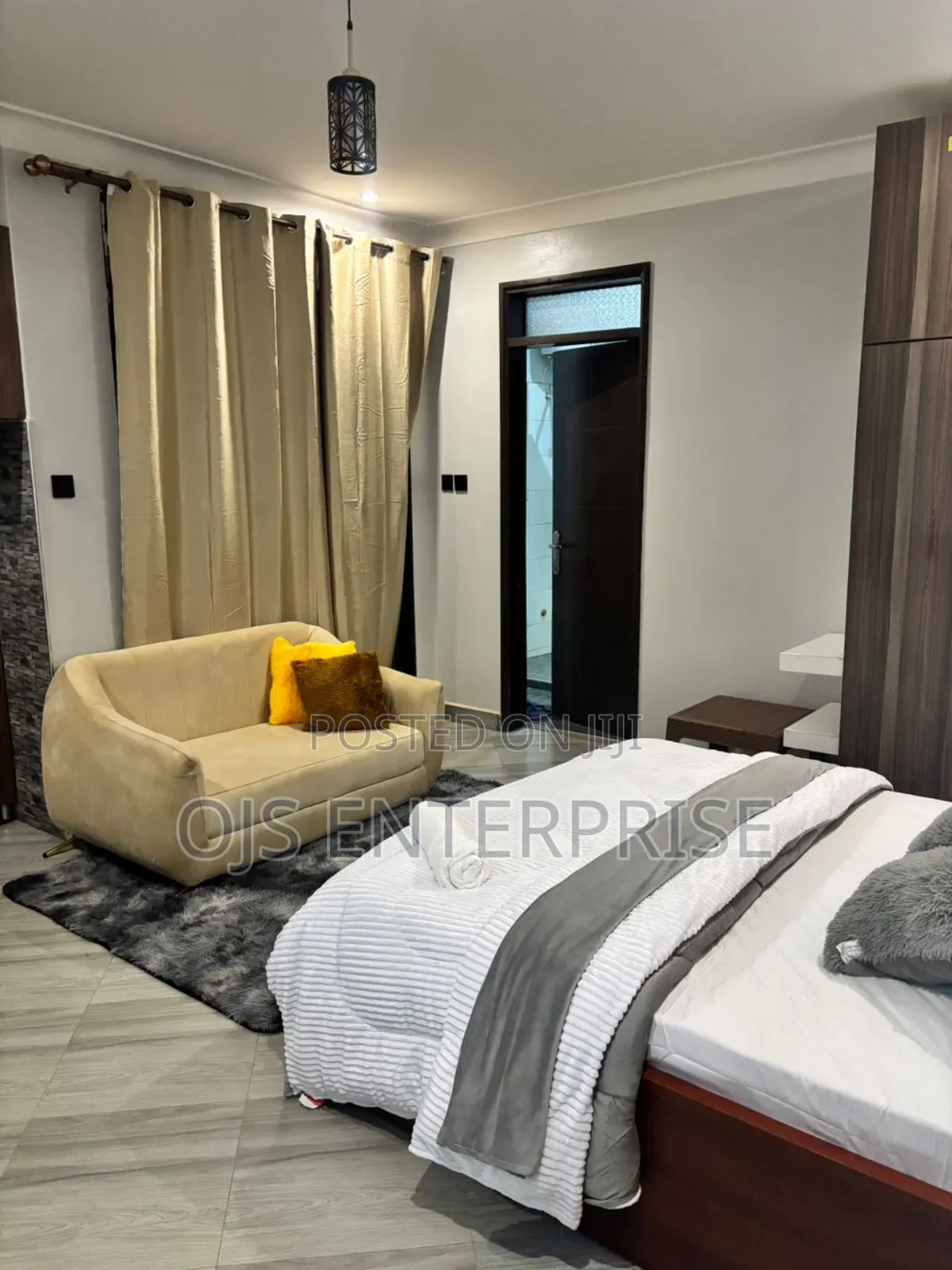 Furnished Studio Apartment in Central Division for rent in Central Division