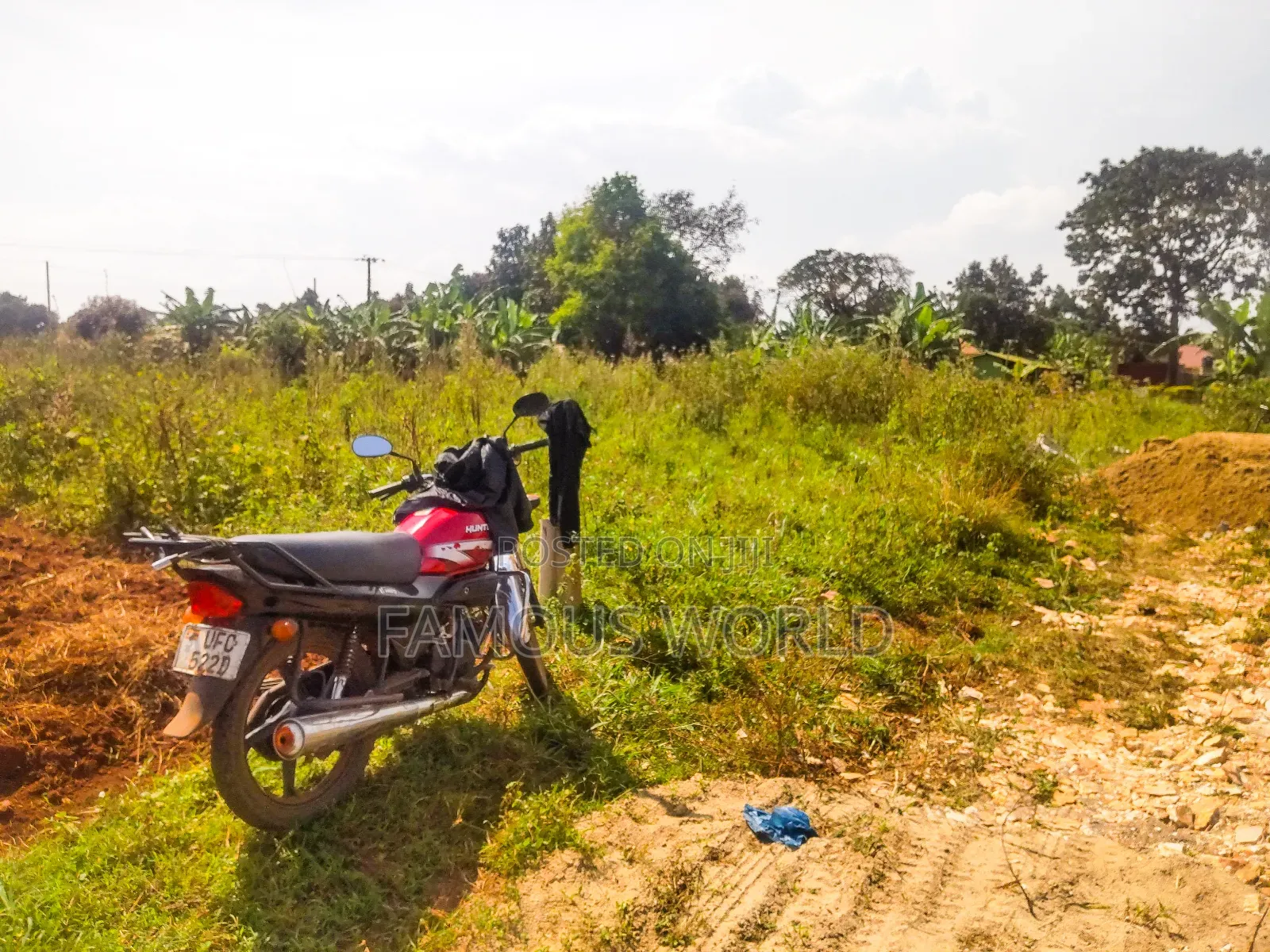 Nkumba Kigero Entebbe 100 by 50 Titled ( Kyappa Land ) on Sale in Katabi