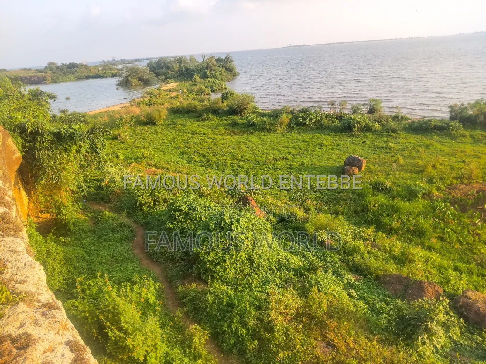 Lake Front Plots On Sale In Bussi Island Along Entebbe Cit in Kasanje