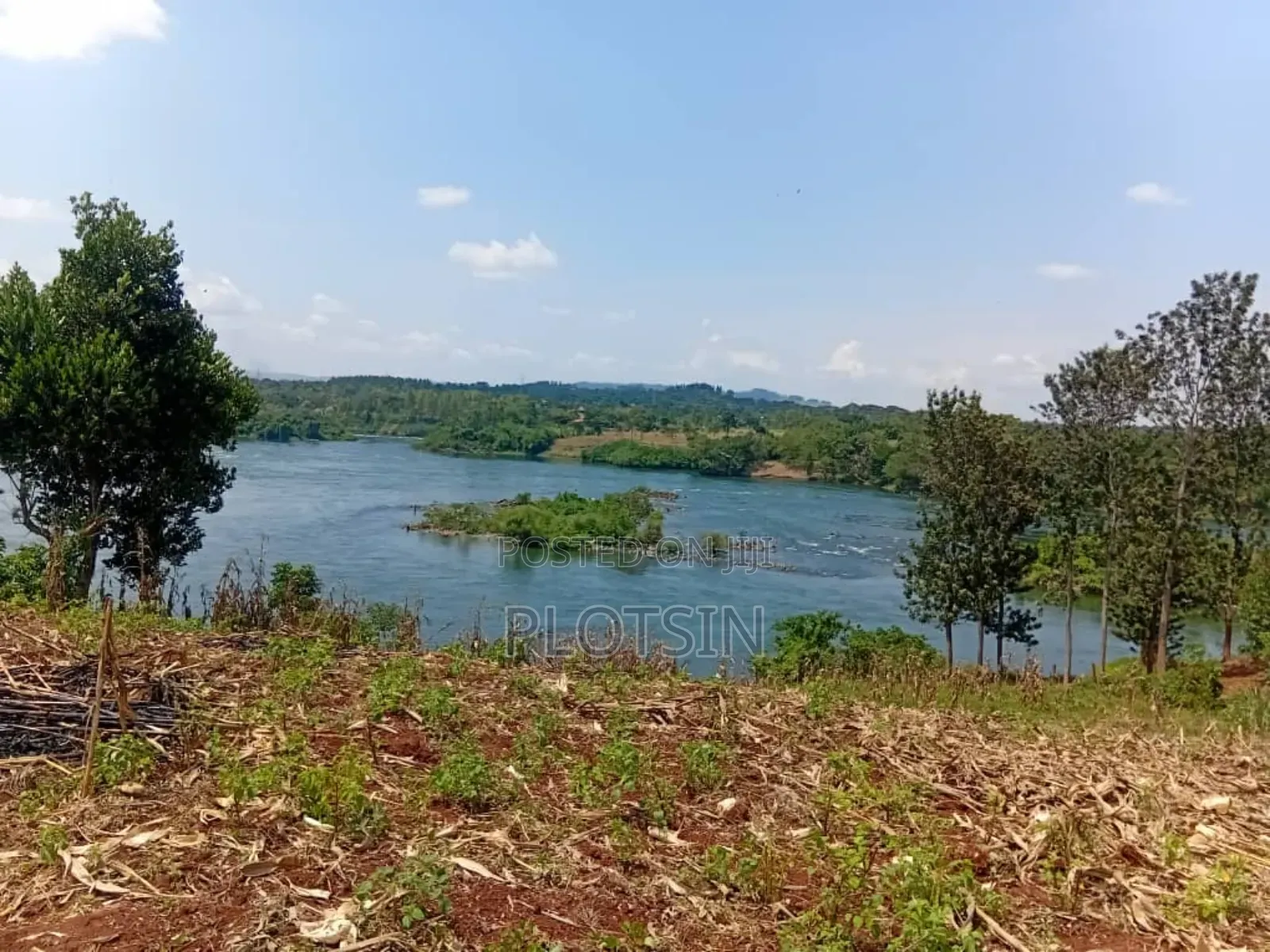 2 Acres Riverfront Land With Small Falls_freehold Title,Jinja City in Jinja