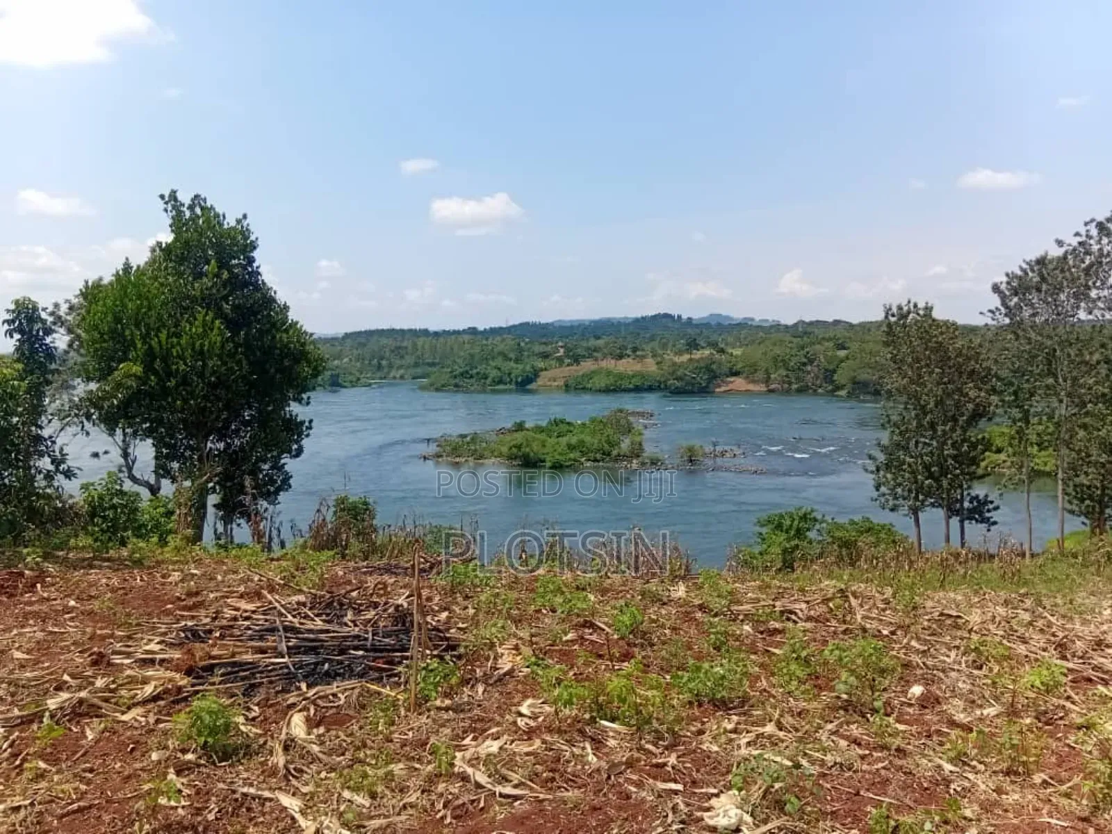 2 Acres Riverfront Land With Small Falls_freehold Title,Jinja City in Jinja