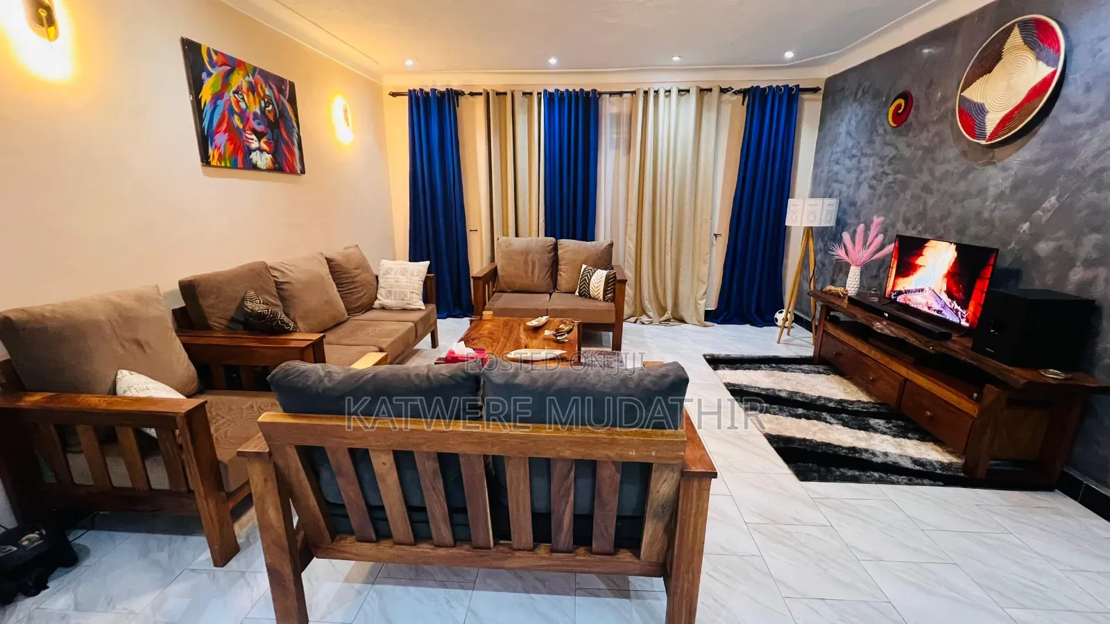 Furnished 1bdrm Apartment in Kyanja, Central Division for rent in Central Division