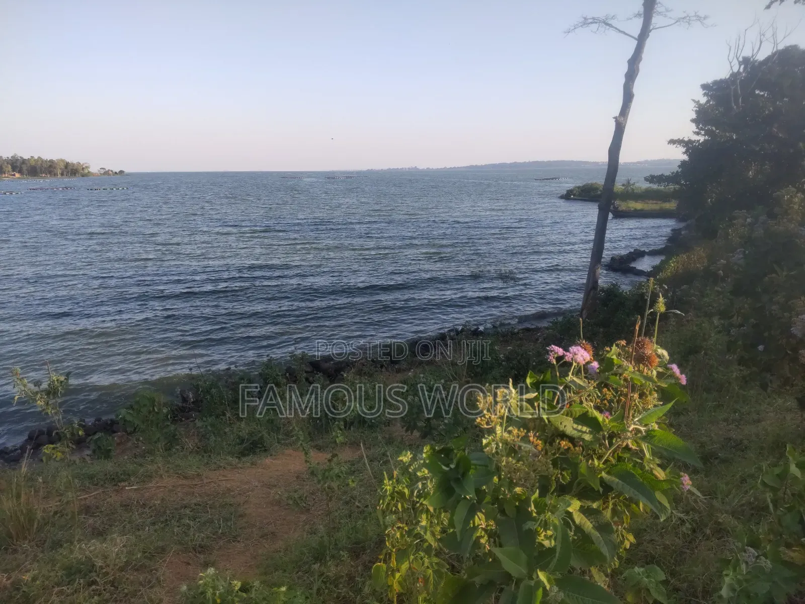 Entebbe Kawuku ( Bwelenga) Lake Touching Land on Sale in Katabi