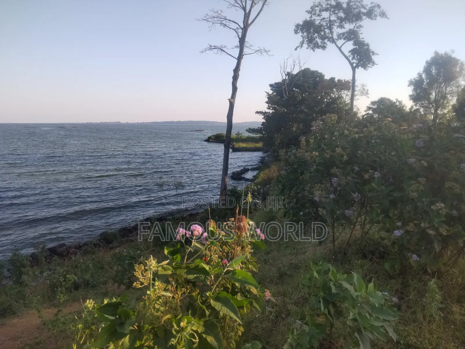 Entebbe Kawuku ( Bwelenga) Lake Touching Land on Sale in Katabi