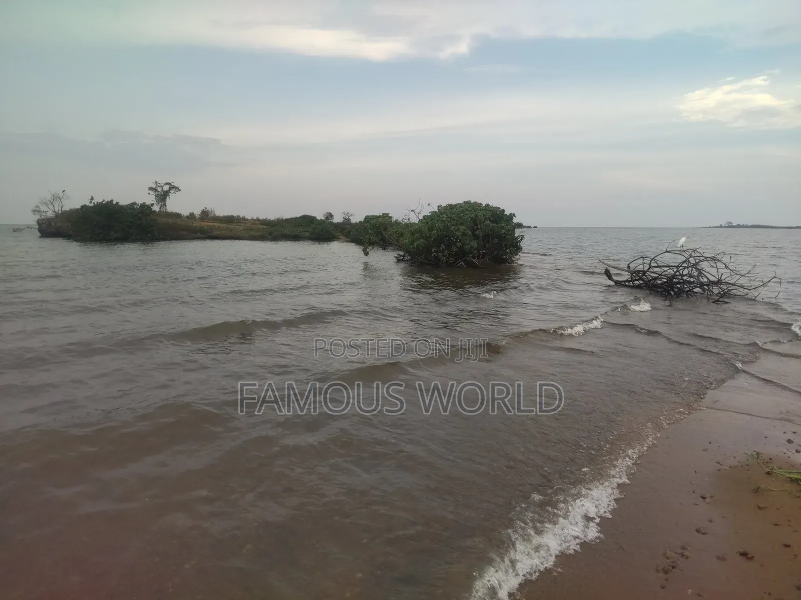 Bussi Island Lake Front Land on Sale in Kasanje