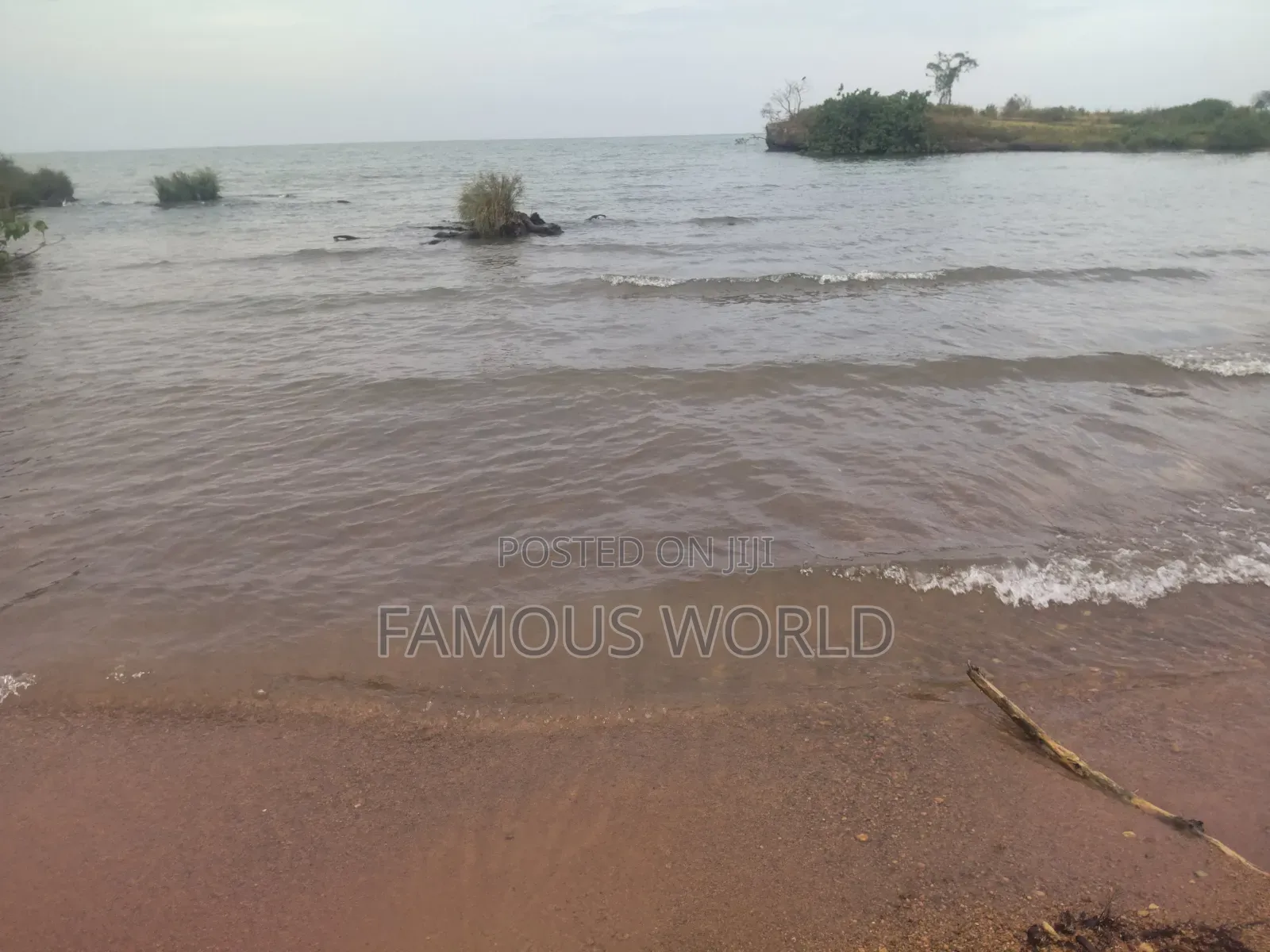 Bussi Island Lake Front Land on Sale in Kasanje