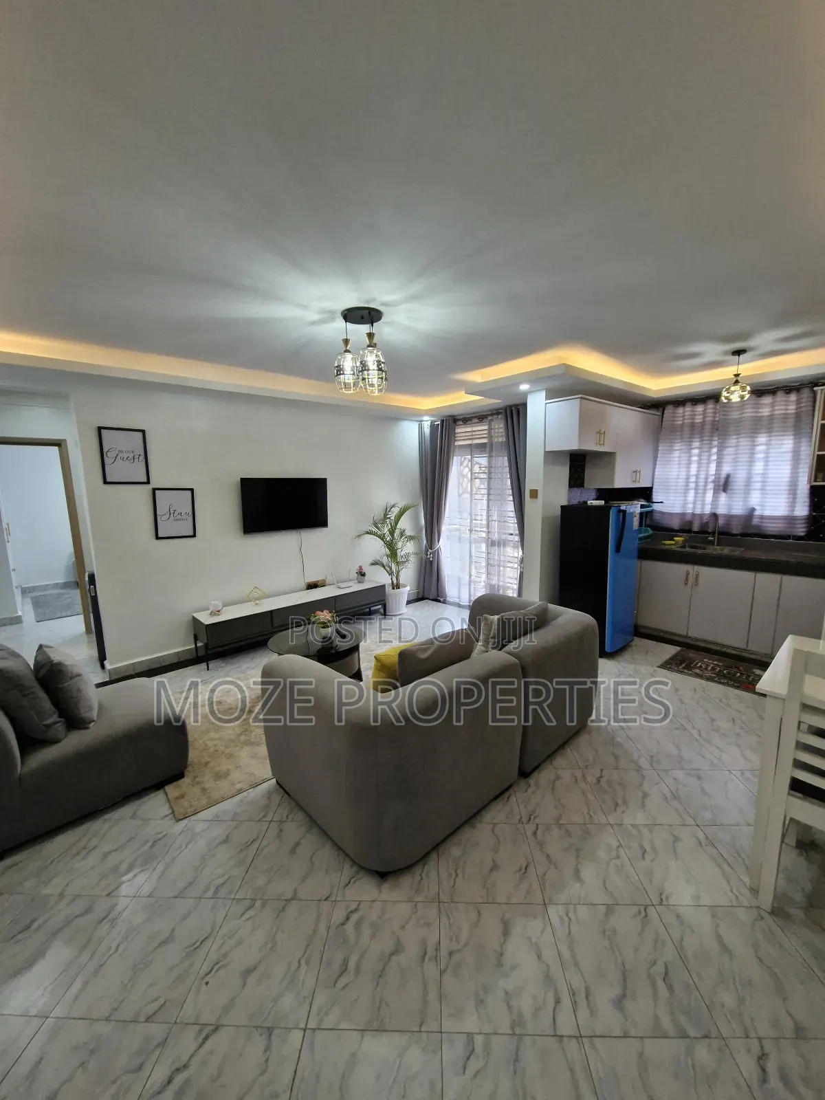 Furnished 1bdrm Apartment in Kireka Kyambogo Road, Central Division in Central Division