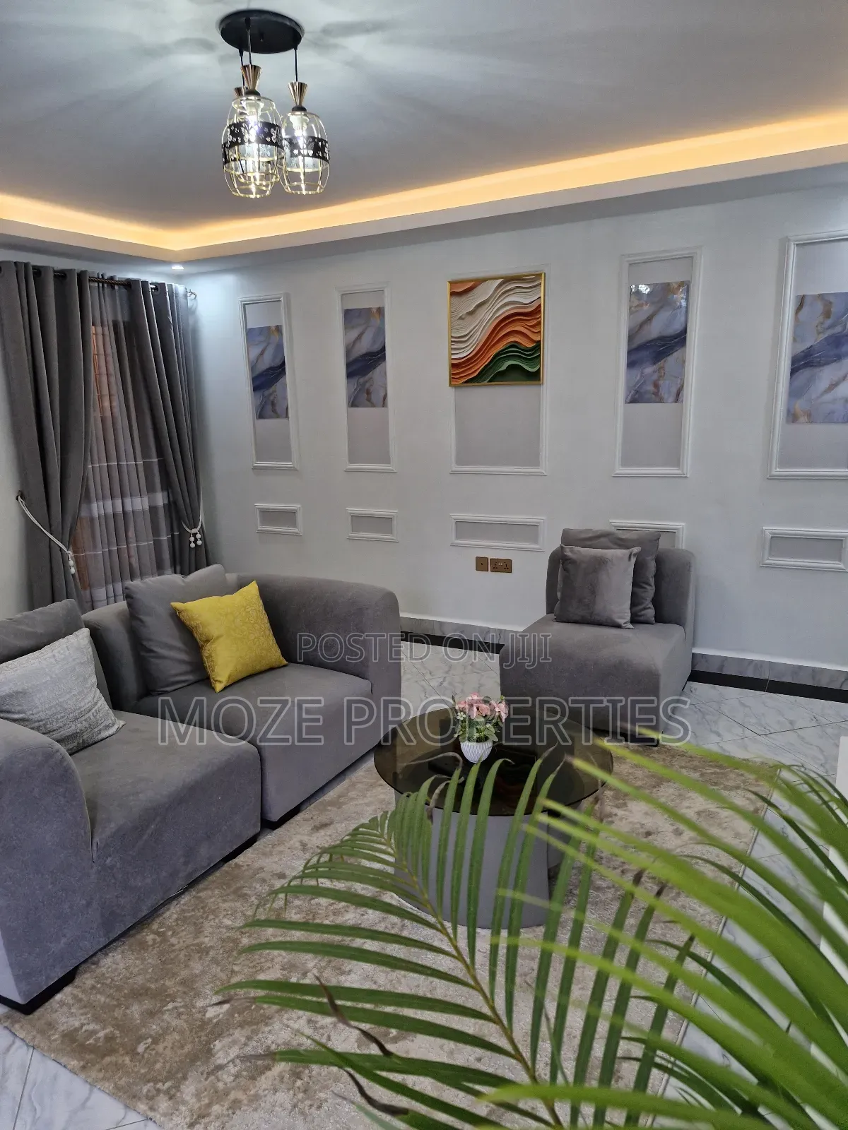 Furnished 1bdrm Apartment in Kireka Kyambogo Road, Central Division in Central Division
