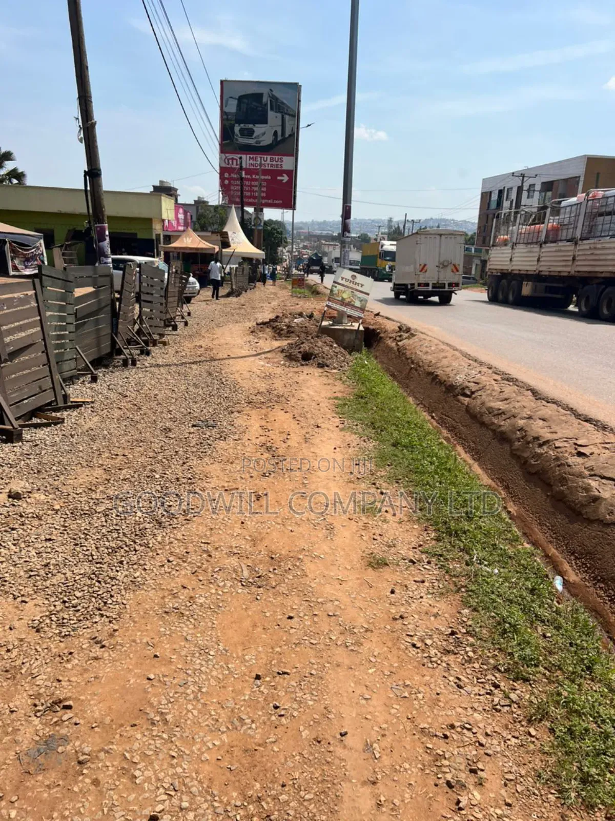 1.3 Acres of Land in Bweyogerere on Main Tarmac Road in Central Division