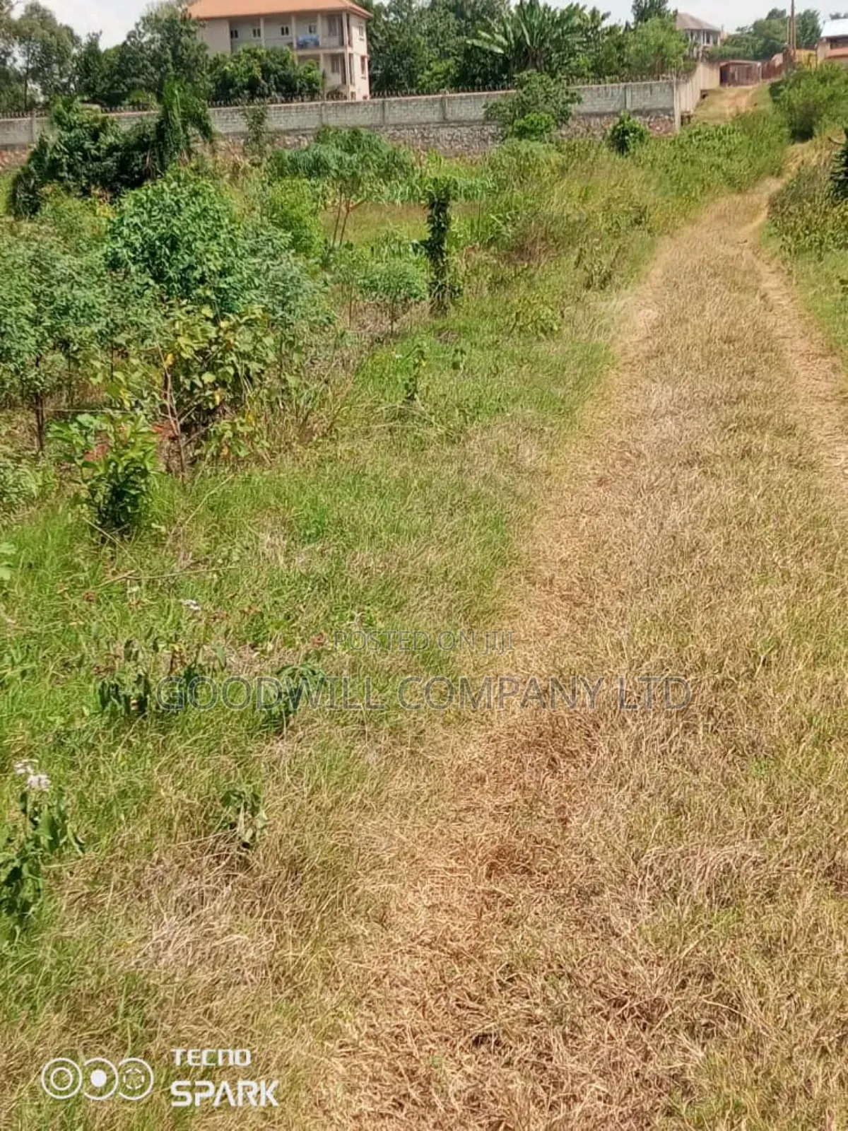 Bank Sale 4 Acres of Land in Kira-Kasangati Road 200feet Off the Road in Central Division