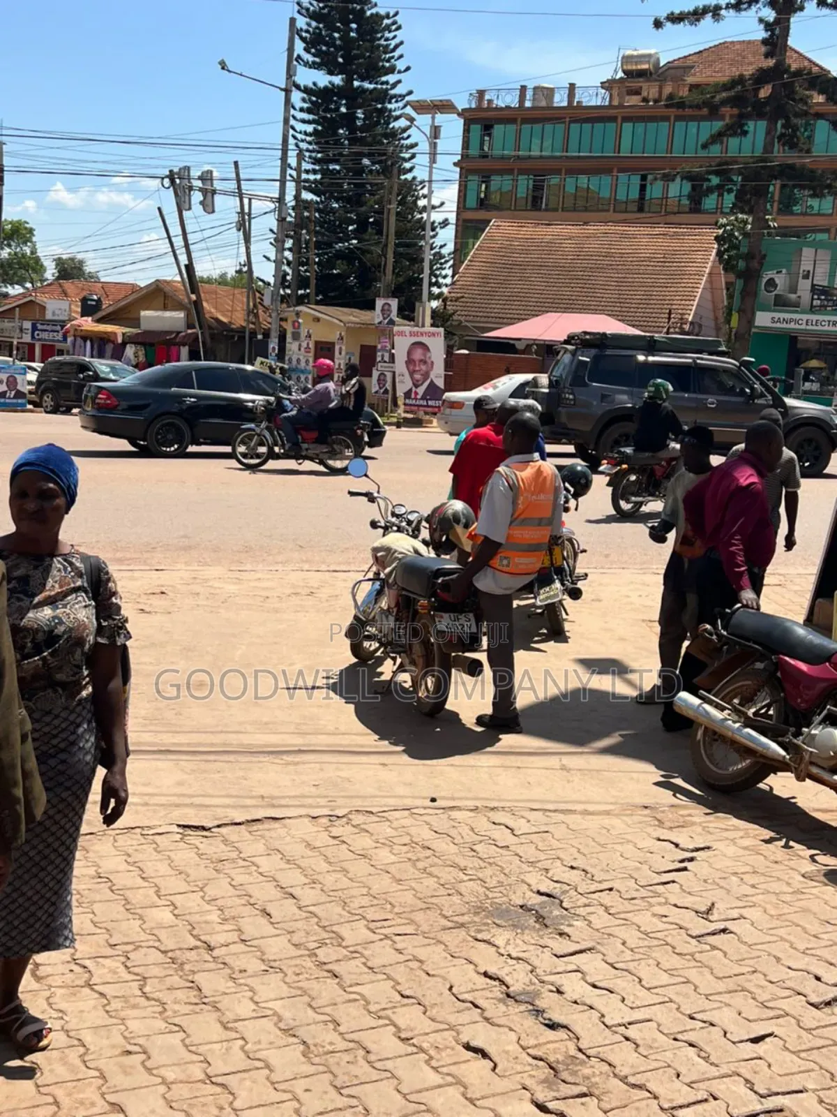 100*100feet Plot of Land With Shops in Ntinda on Main Tarmac Road in Central Division