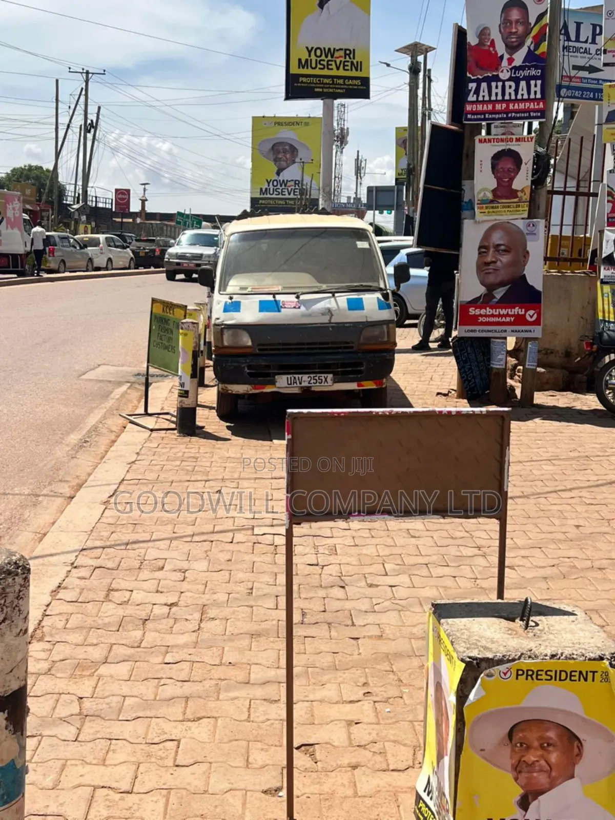 100*100feet Plot of Land With Shops in Ntinda on Main Tarmac Road in Central Division