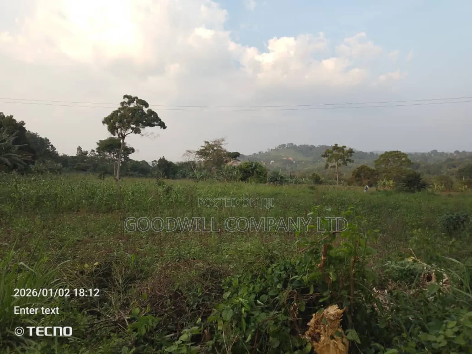 1 Acre of Land in Kyabakade After Nakasaja in Central Division