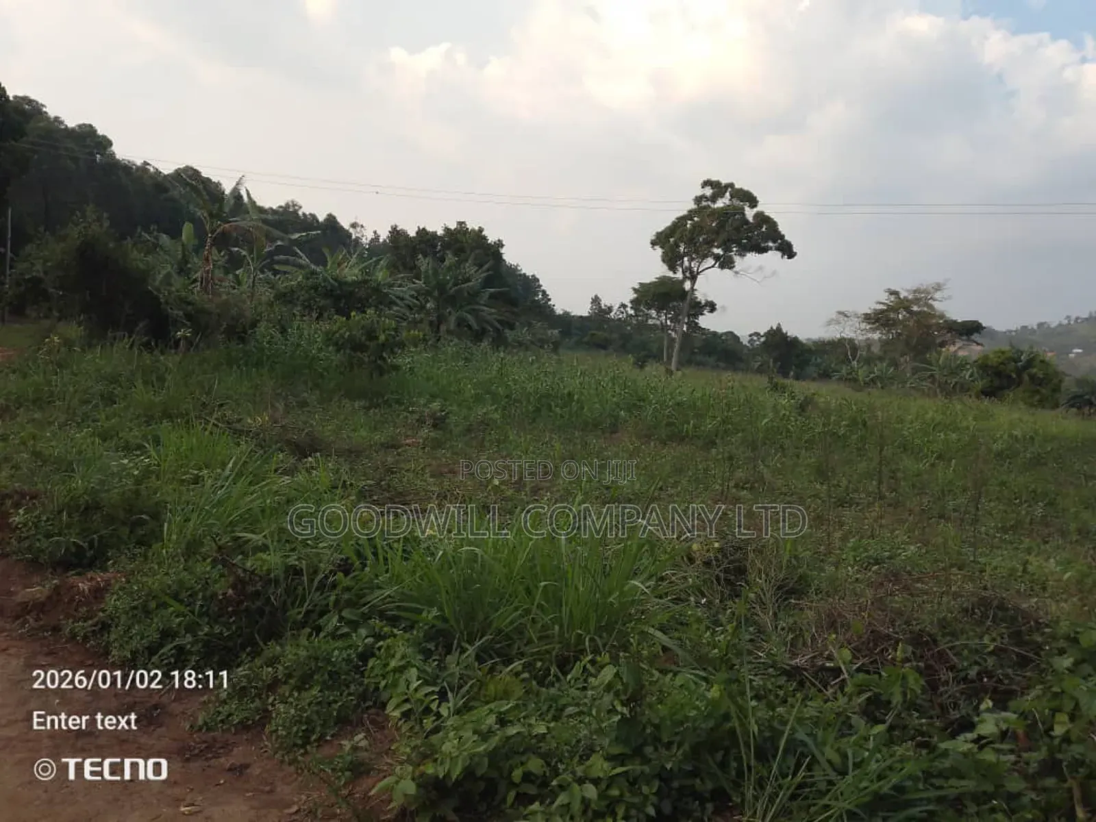 1 Acre of Land in Kyabakade After Nakasaja in Central Division